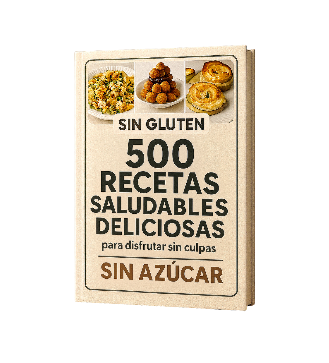 +500 Recetas Saludables Sin Azúcar & Sin Gluten + 7 🎁